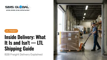 Inside Delivery: What It Is and Isn't — LTL Shipping Guide
