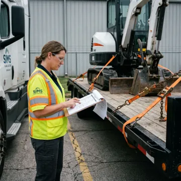 Construction freight logistics planning