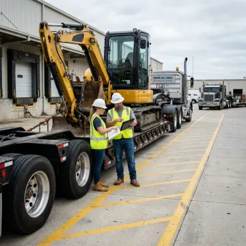 Crew planning heavy machinery transport