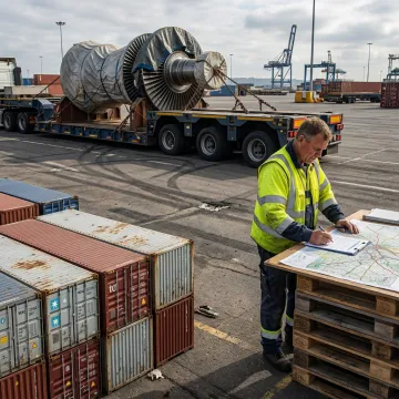 Global project logistics freight coordination