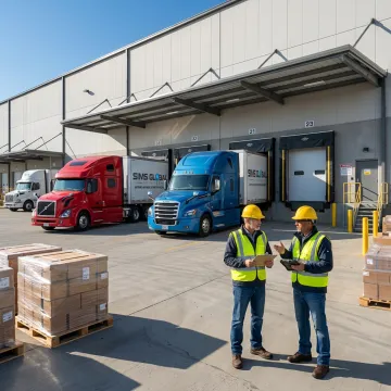Freight trucks and logistics operations