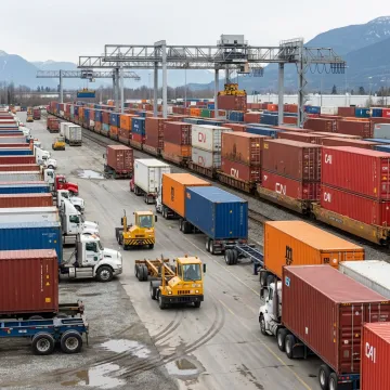 Intermodal Shipping Services in Canada
