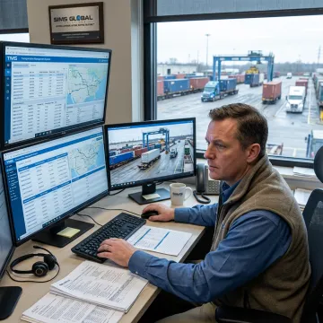 Coordinator tracking intermodal freight shipments