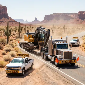 Oversize Load Transport Services in Arizona