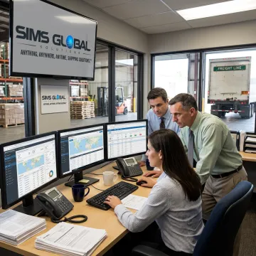 Freight brokers coordinating LTL and truckload shipments