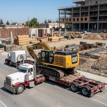 Heavy Equipment Transport in San Jose, CA