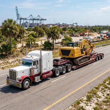 Florida Heavy Equipment Transport Services
