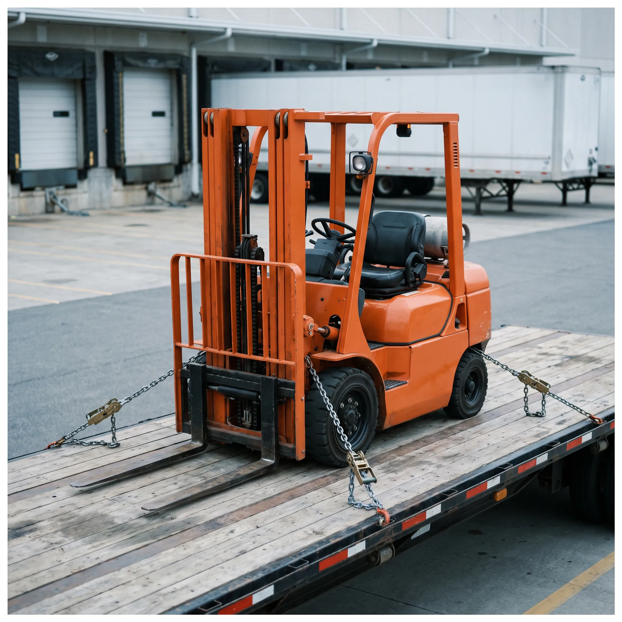 Forklift Transport and Shipping Services