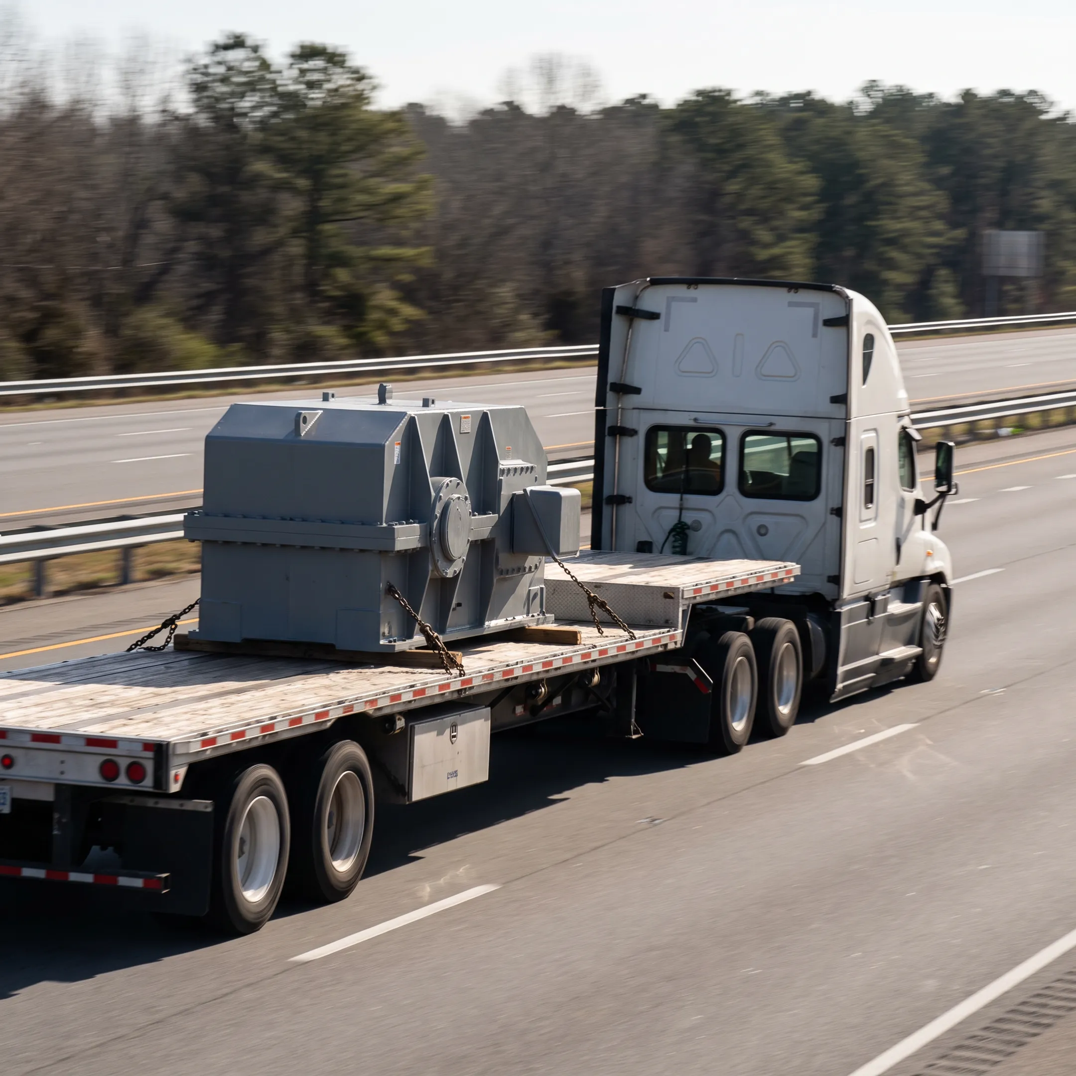 Open Deck Flatbed Shipping