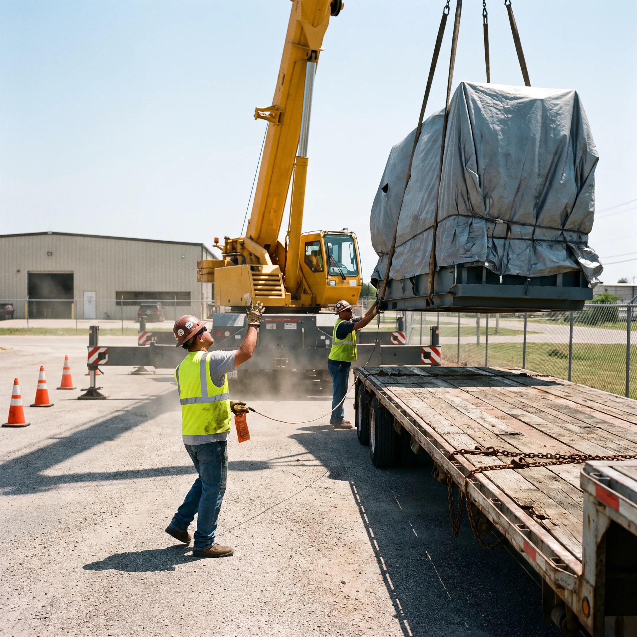 Crane Rental and Rigging Services in Houston, TX
