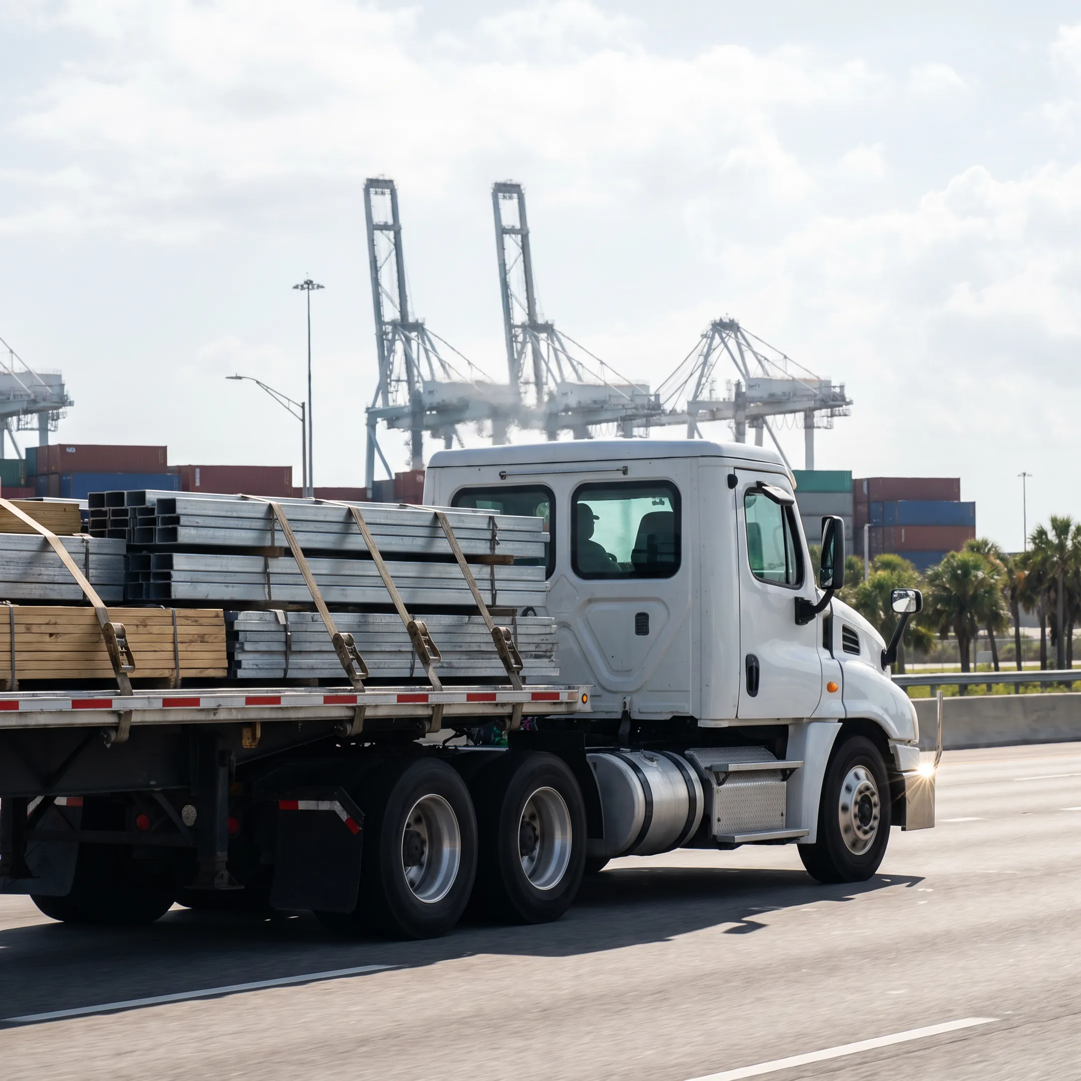 Flatbed Trucking in Florida