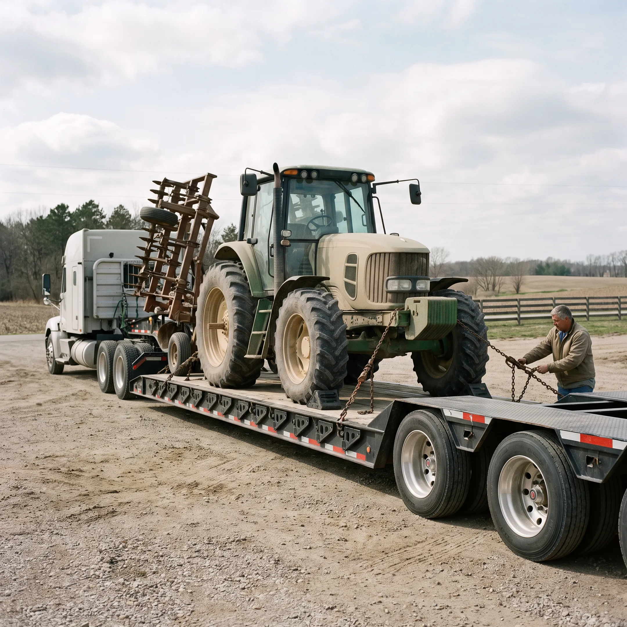 Agricultural Equipment Hauling Services You Can Trust