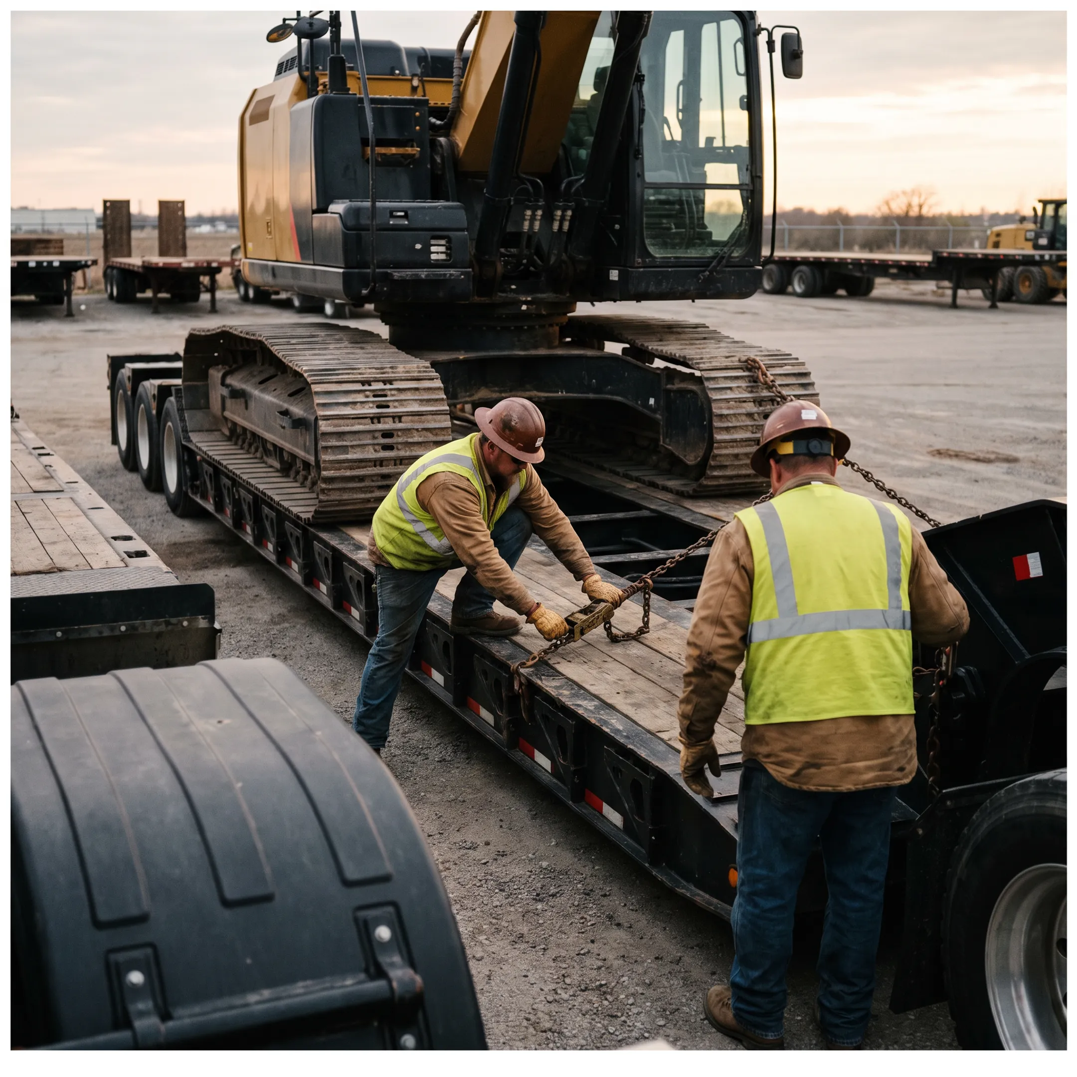 Construction Equipment Logistics Solutions