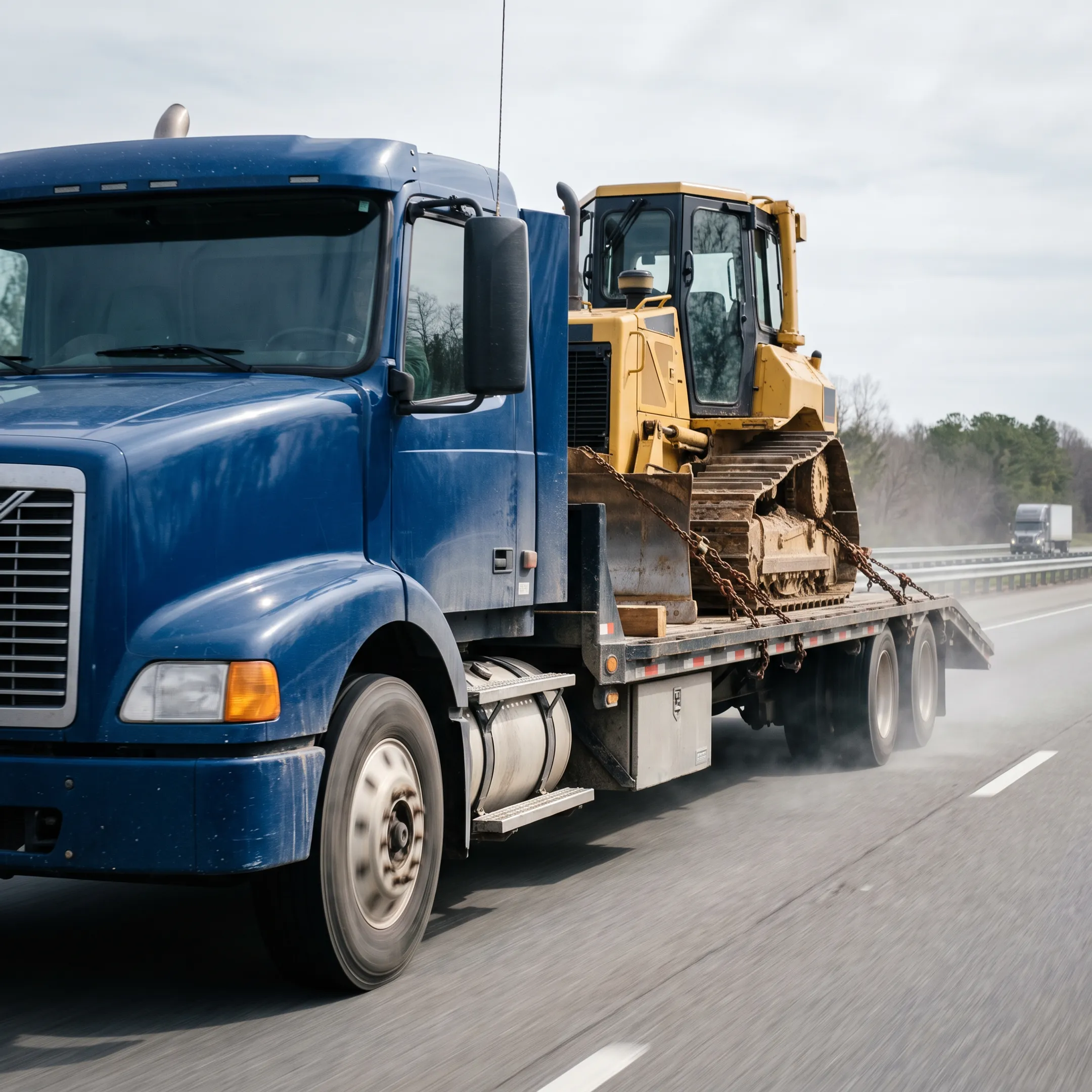 Flatbed Hauling & Heavy Equipment Transport Services