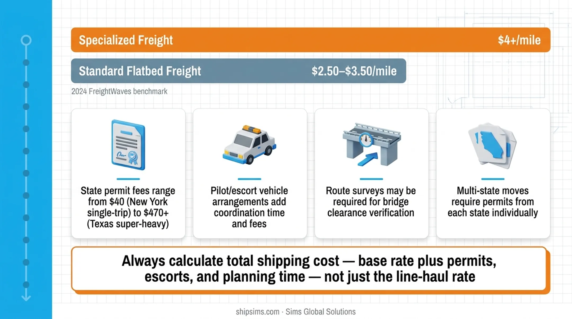 Three-step low bed versus flatbed trailer selection decision framework flowchart