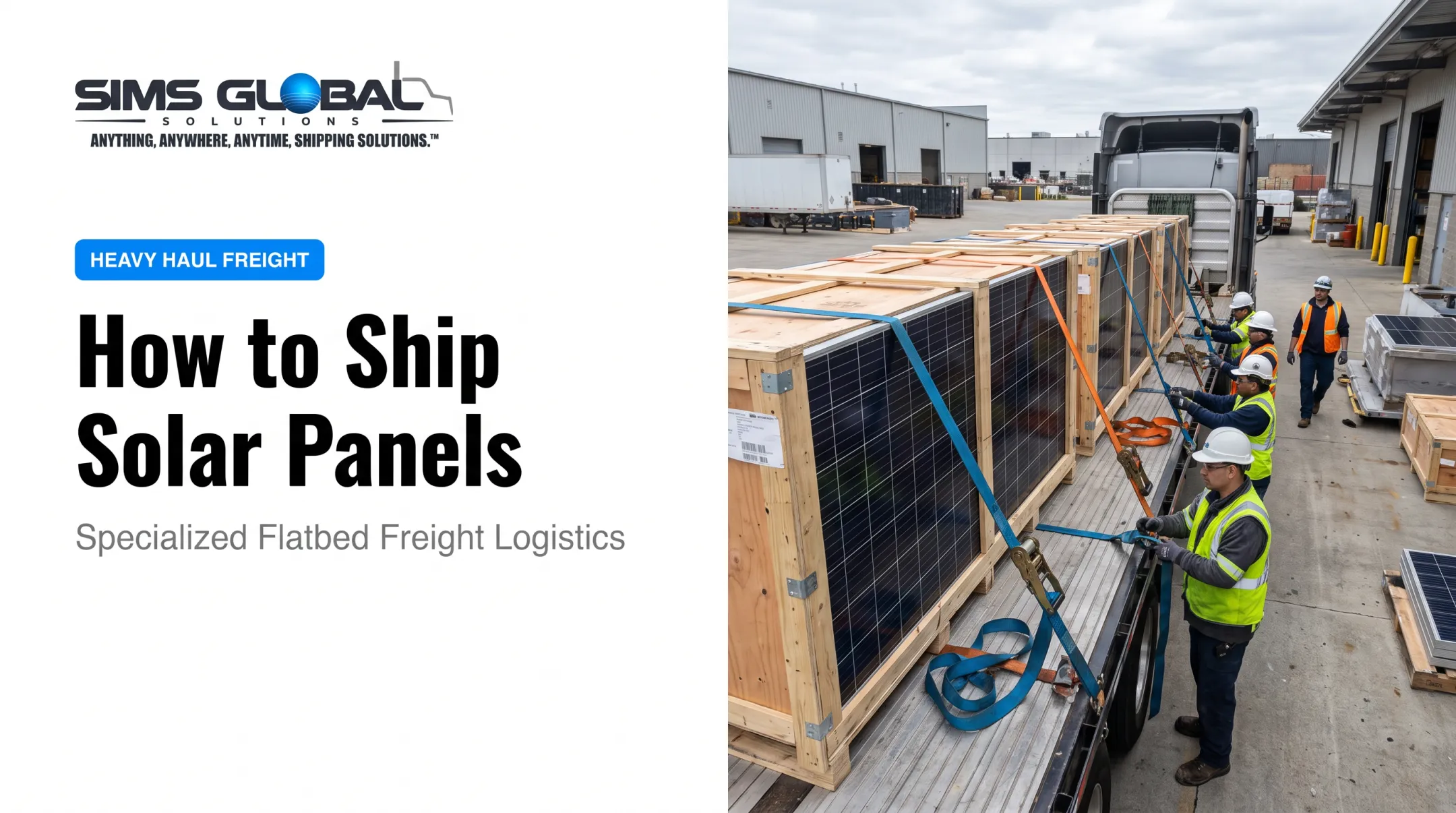 How to Ship Solar Panels