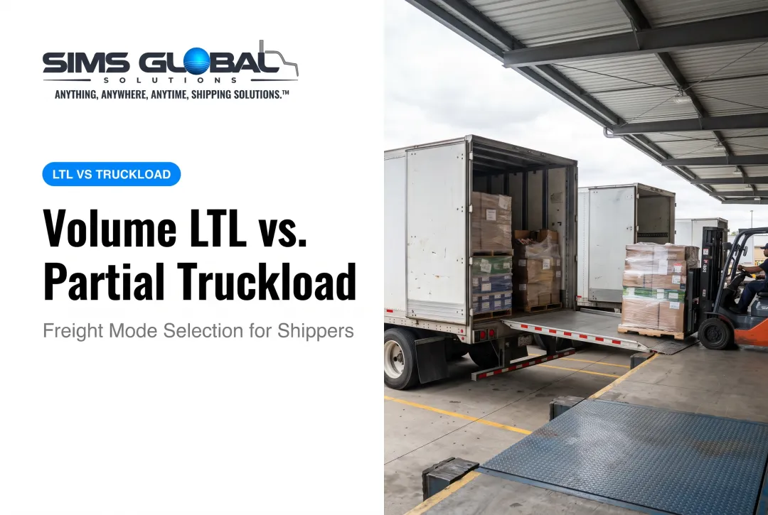 Volume LTL vs. Partial Truckload