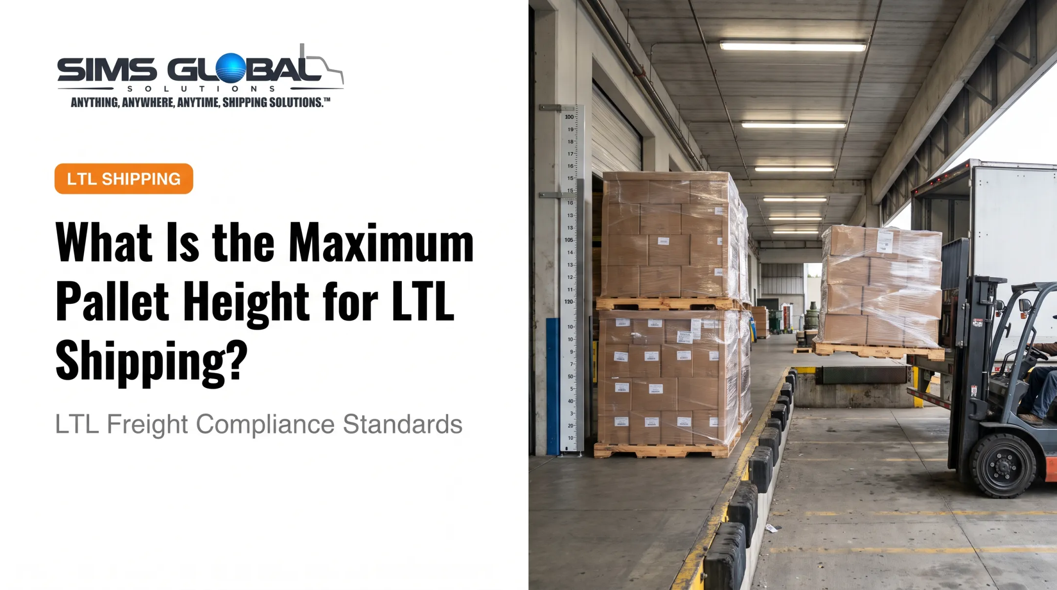 What Is the Maximum Pallet Height for LTL Shipping?