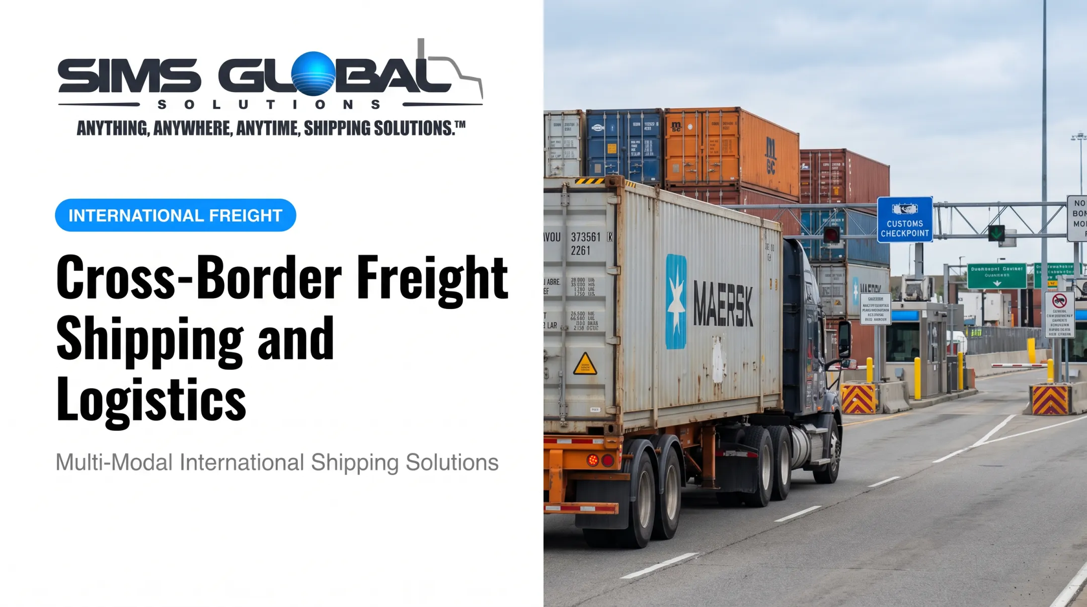 Cross-Border Freight Shipping and Logistics