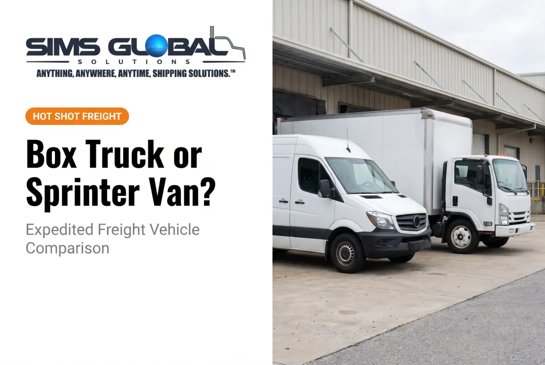 Box Truck or Sprinter Van?