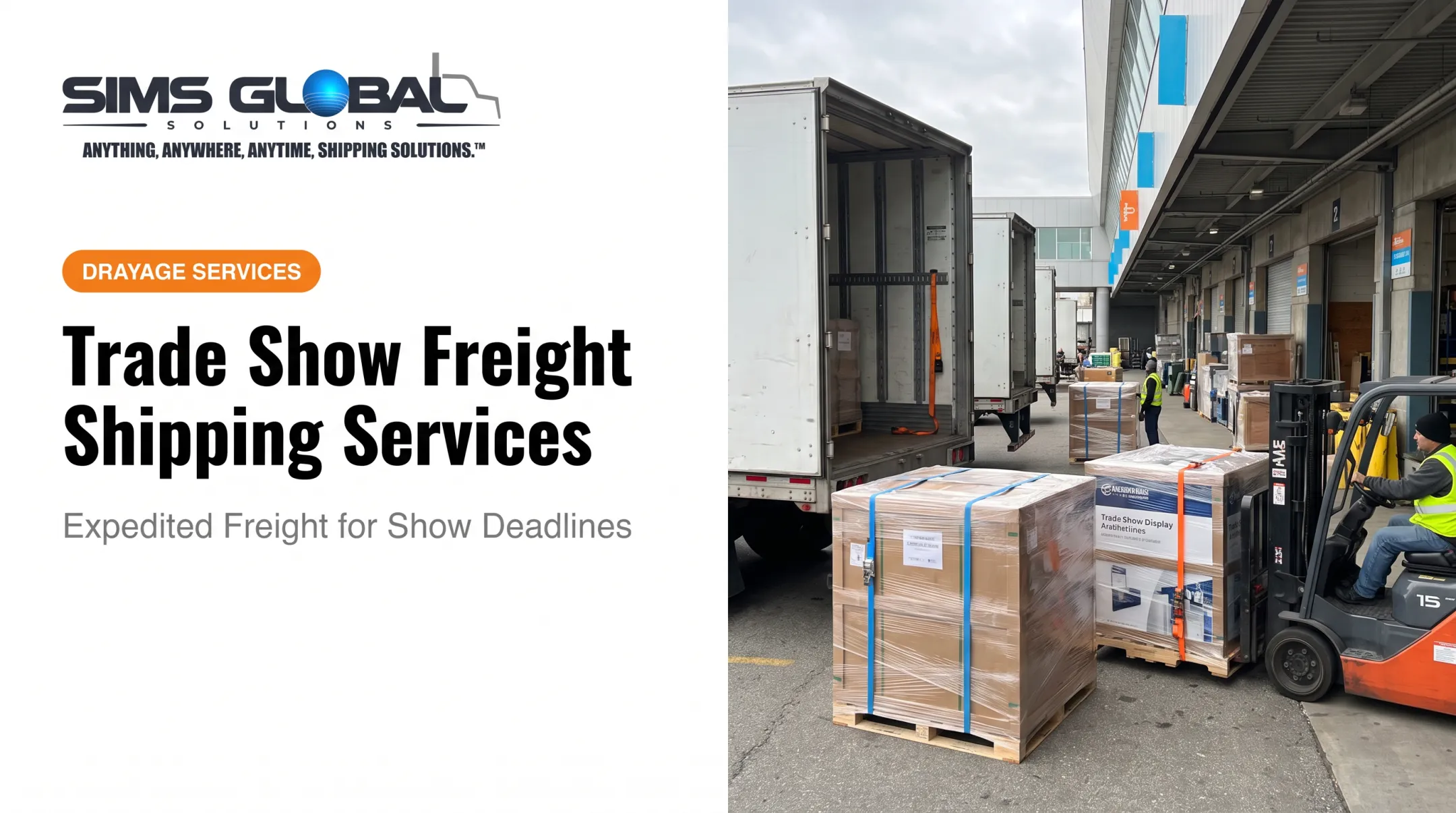 Trade Show Freight Shipping Services