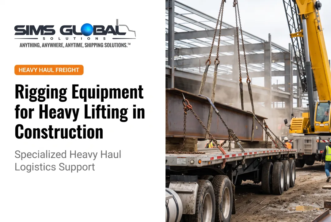 Rigging Equipment for Heavy Lifting in Construction