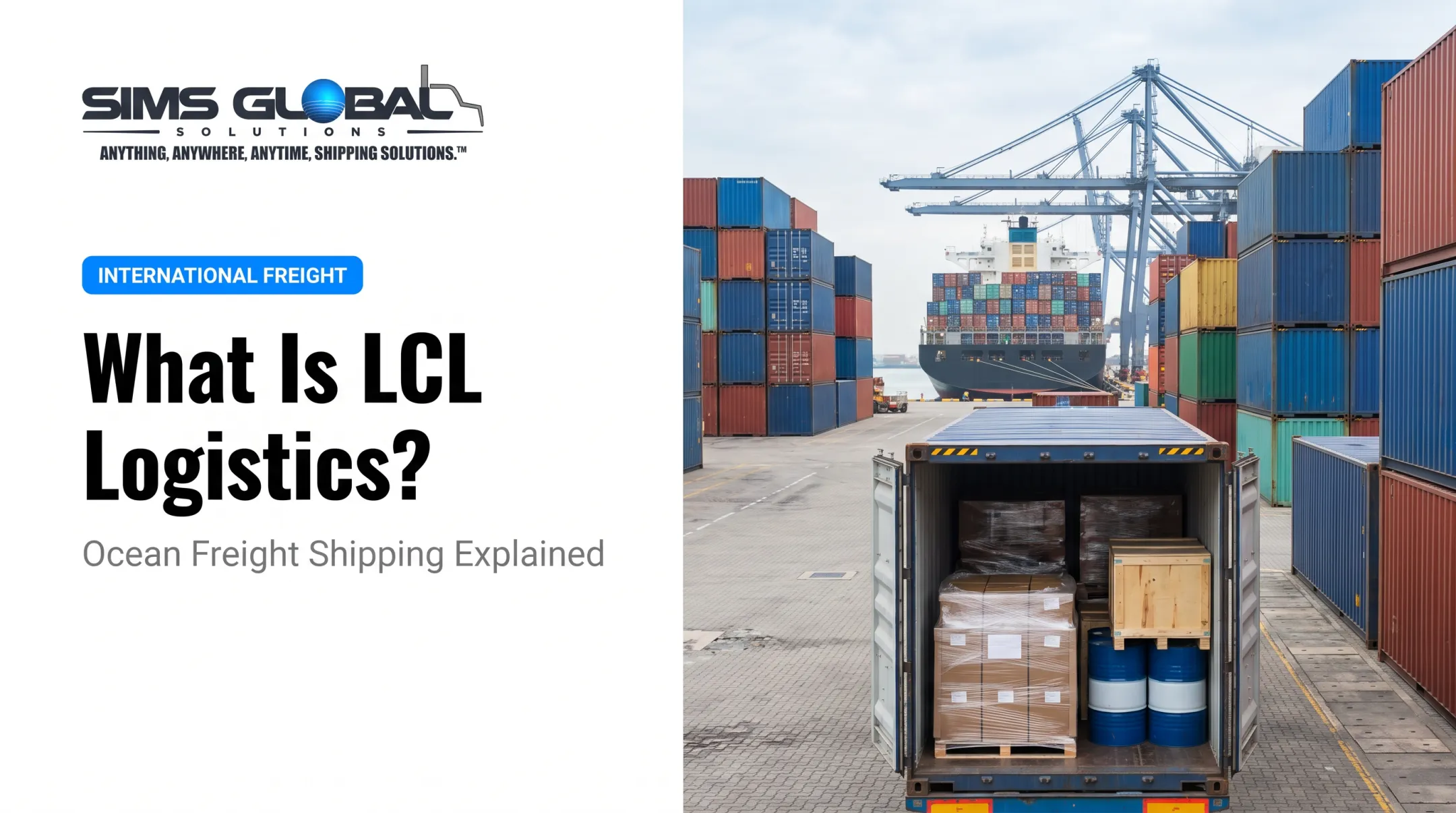 What Is LCL Logistics?