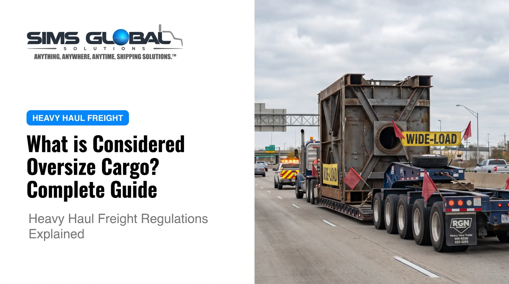 What is Considered Oversize Cargo? Complete Guide