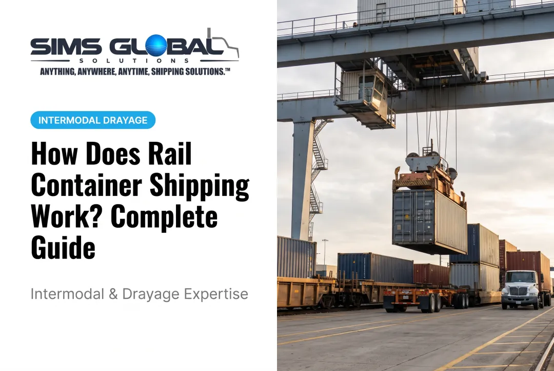 How Does Rail Container Shipping Work? Complete Guide
