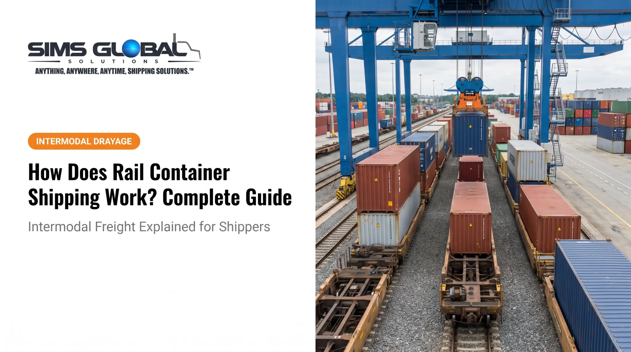 How Does Rail Container Shipping Work? Complete Guide