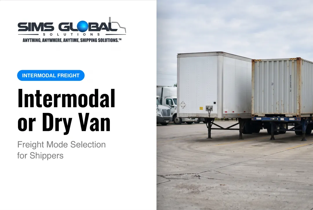 Intermodal or Dry Van