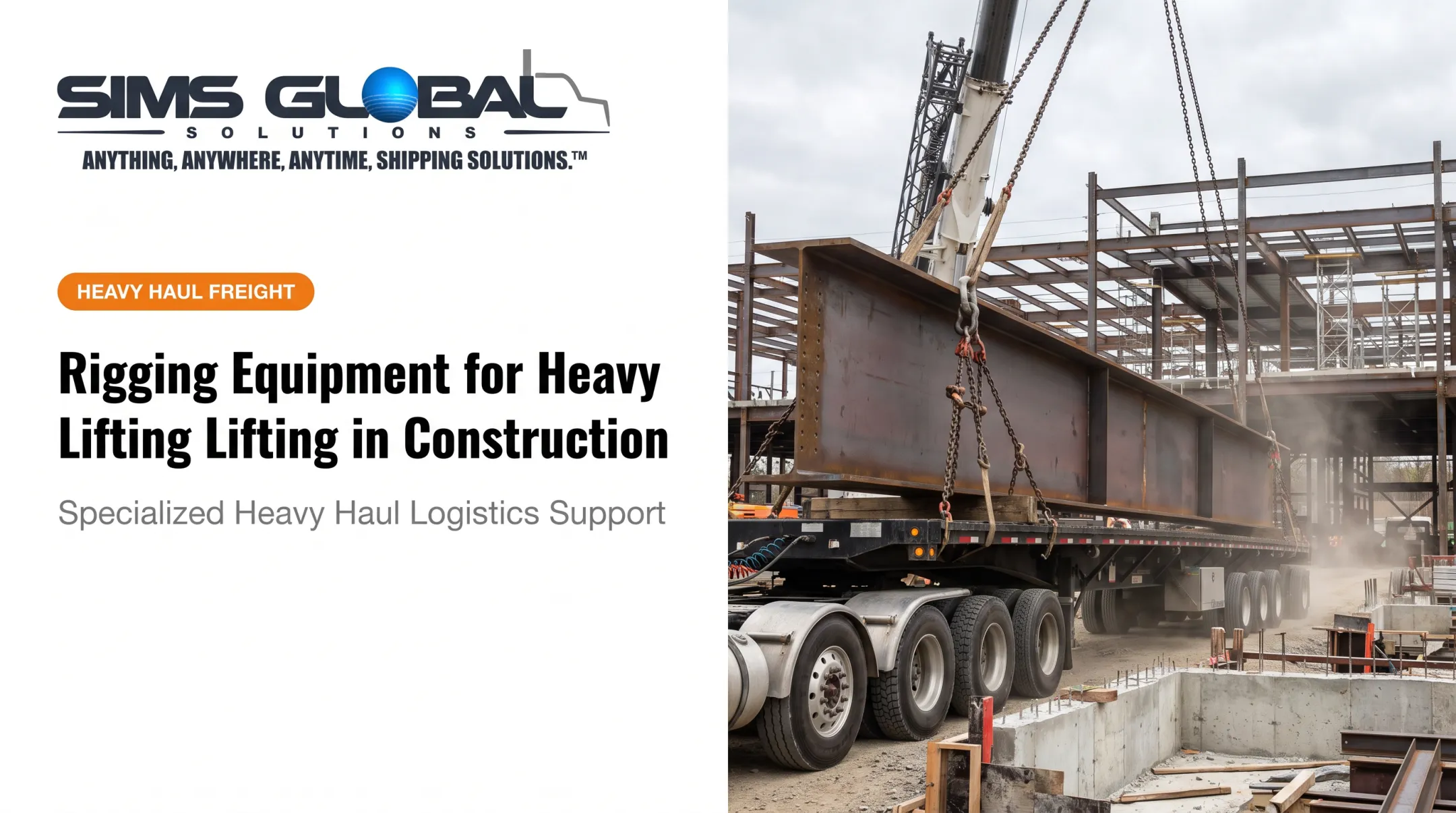 Rigging Equipment for Heavy Lifting in Construction