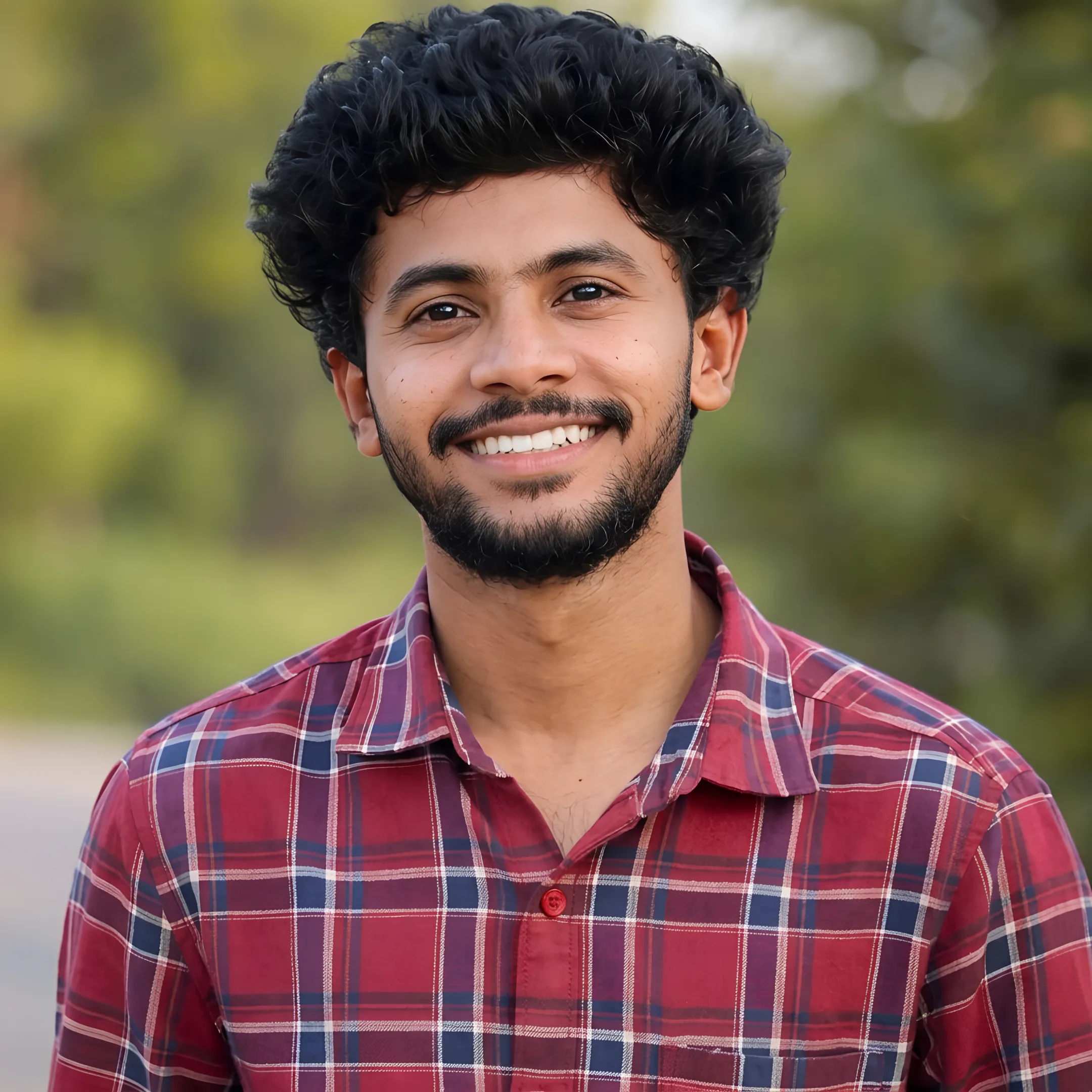 Portrait of Krishna Vamshi, Business Development Representative
