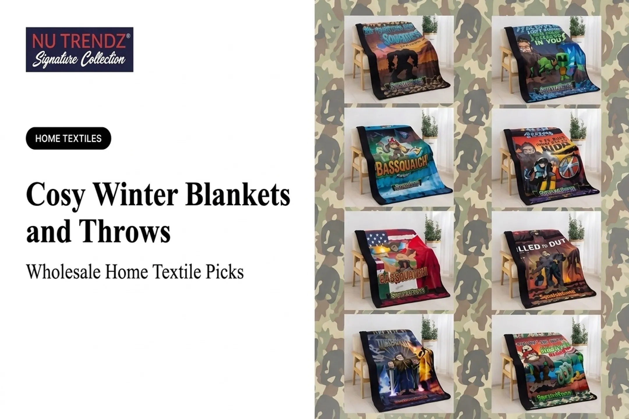 Cosy Winter Blankets and Throws