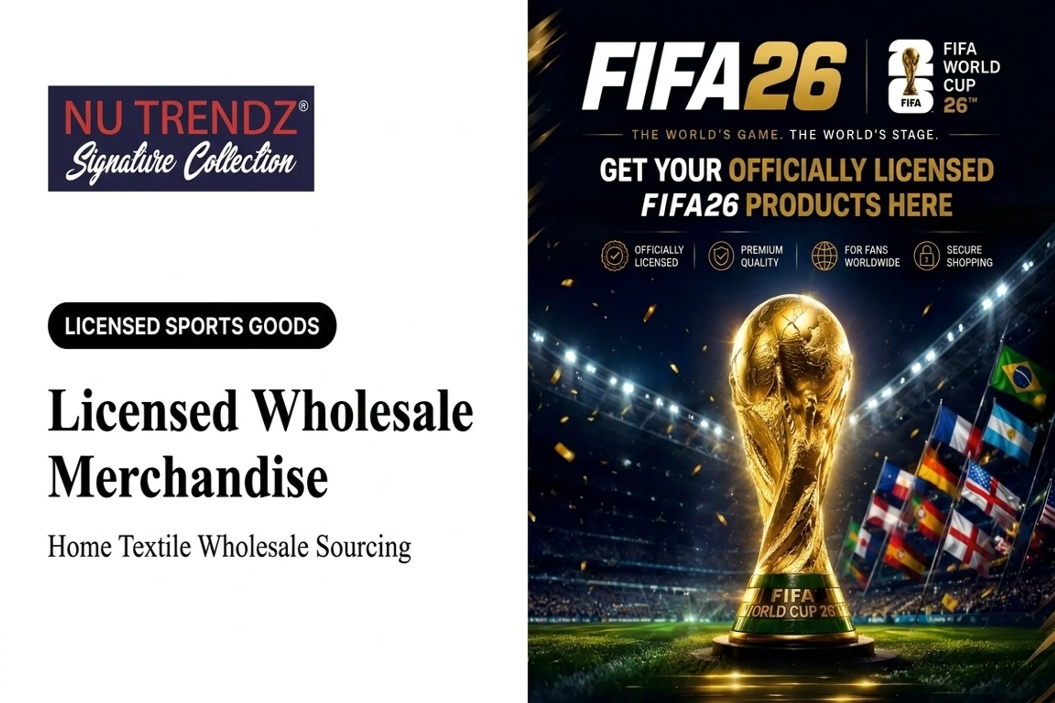Licensed Wholesale Merchandise