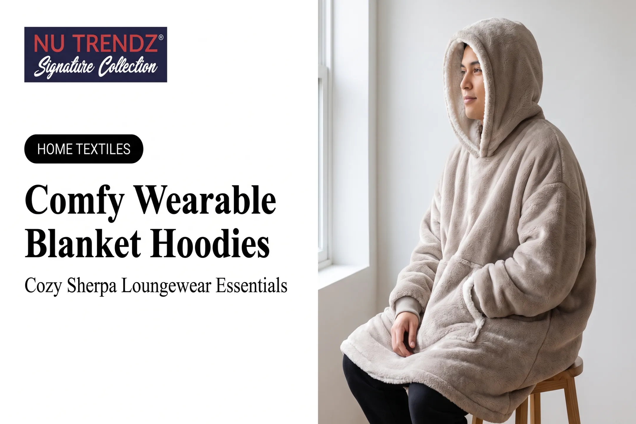 Comfy Wearable Blanket Hoodies