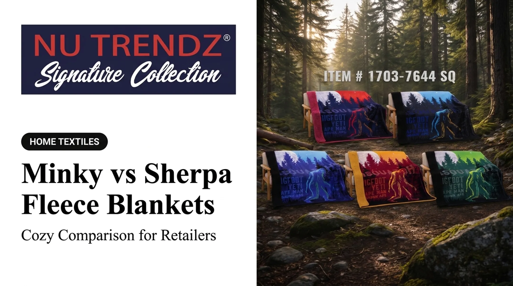 Minky vs Sherpa Fleece Blankets