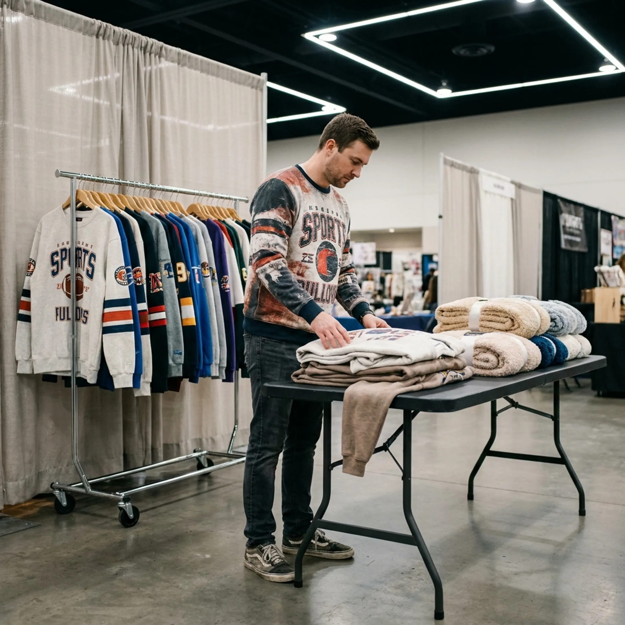 Sports fan merchandise apparel