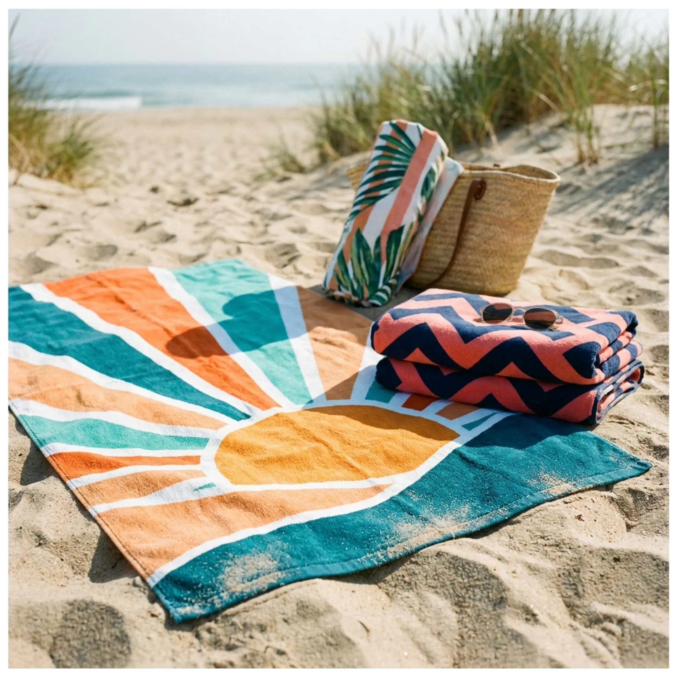 Custom Logo Beach Towels
