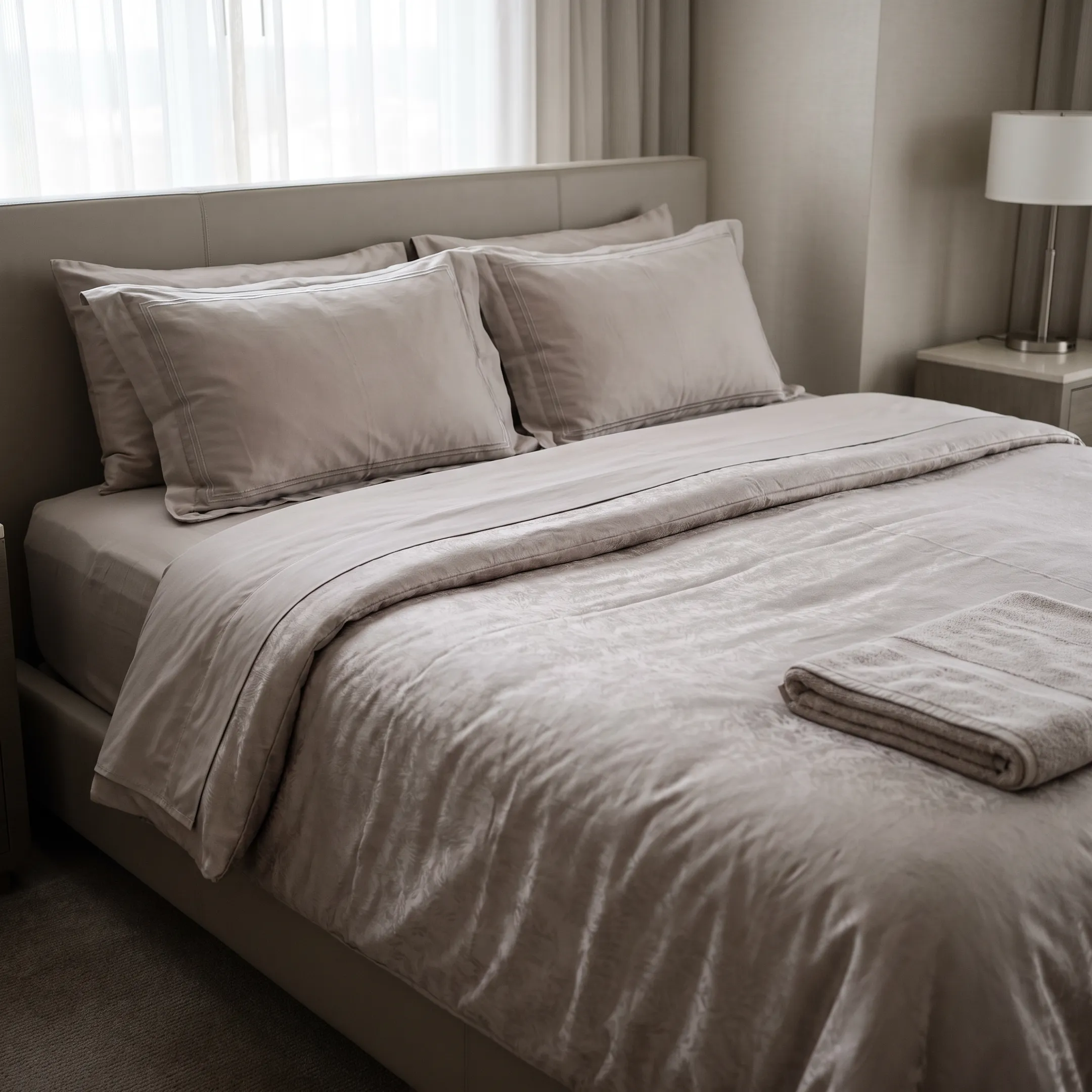 Hospitality guest room bedding