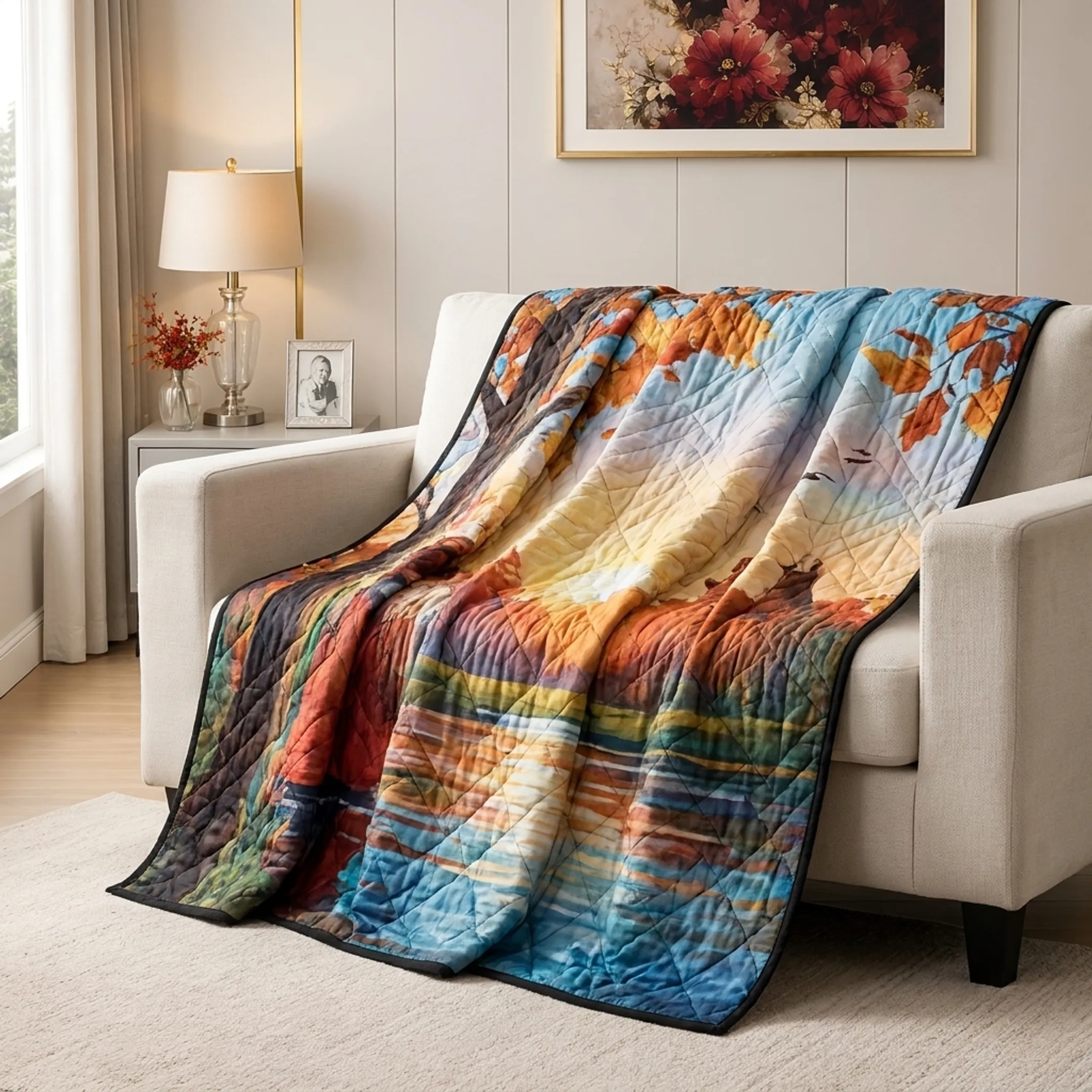 Custom Personalized Quilted Blankets