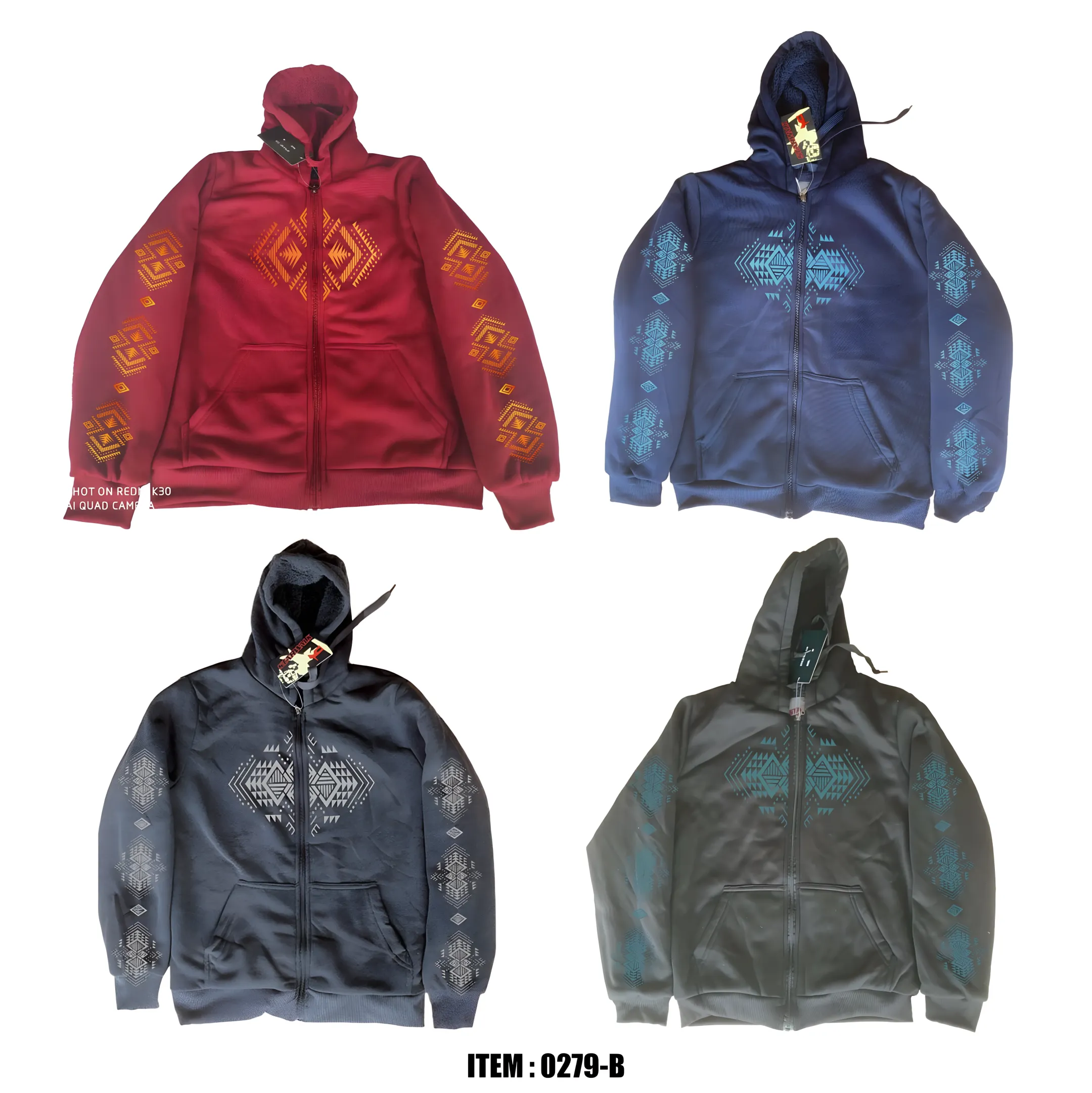 Men's Sherpa Fleece Lined Hoodies