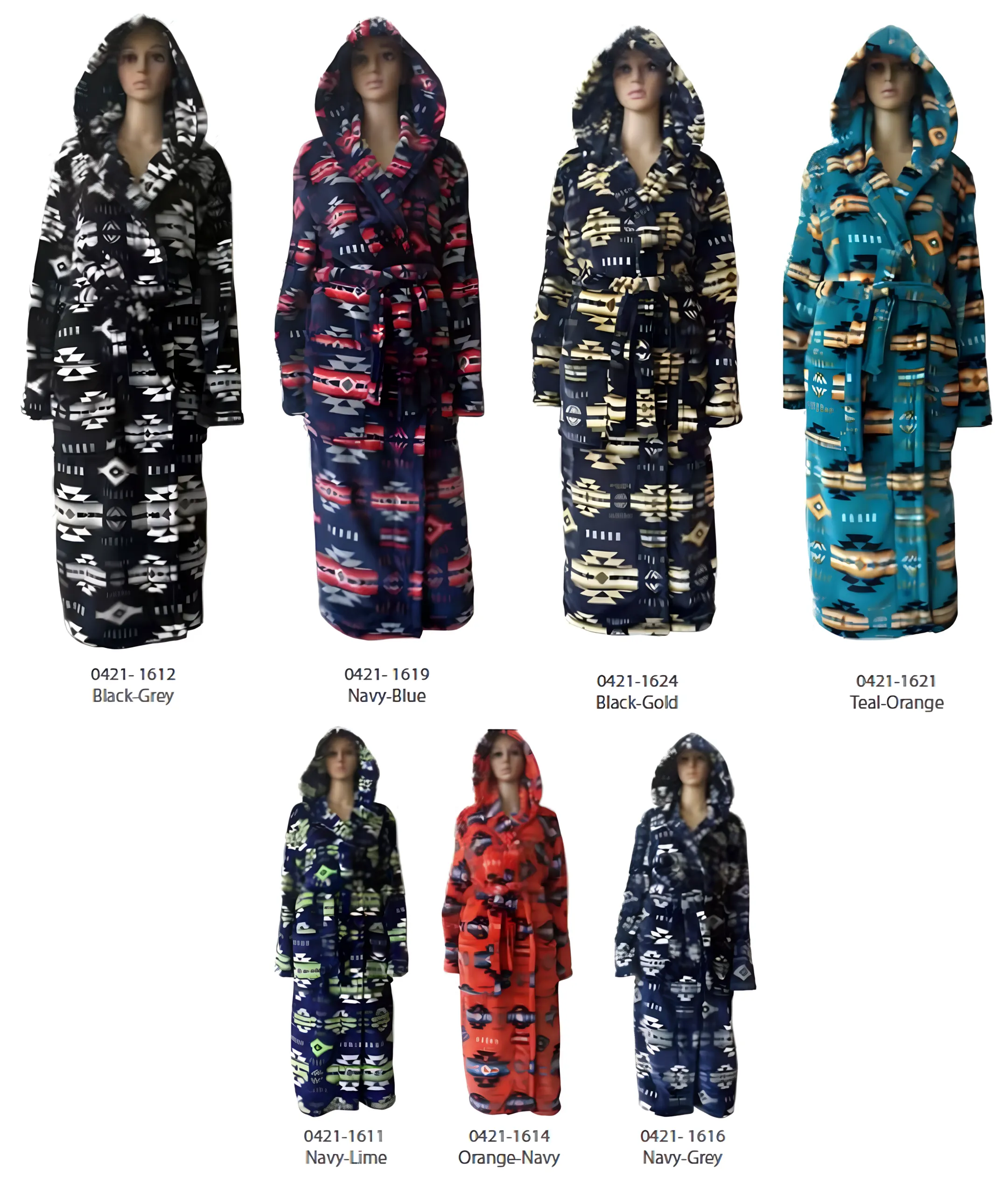 Silk Touch House Robe with Hood