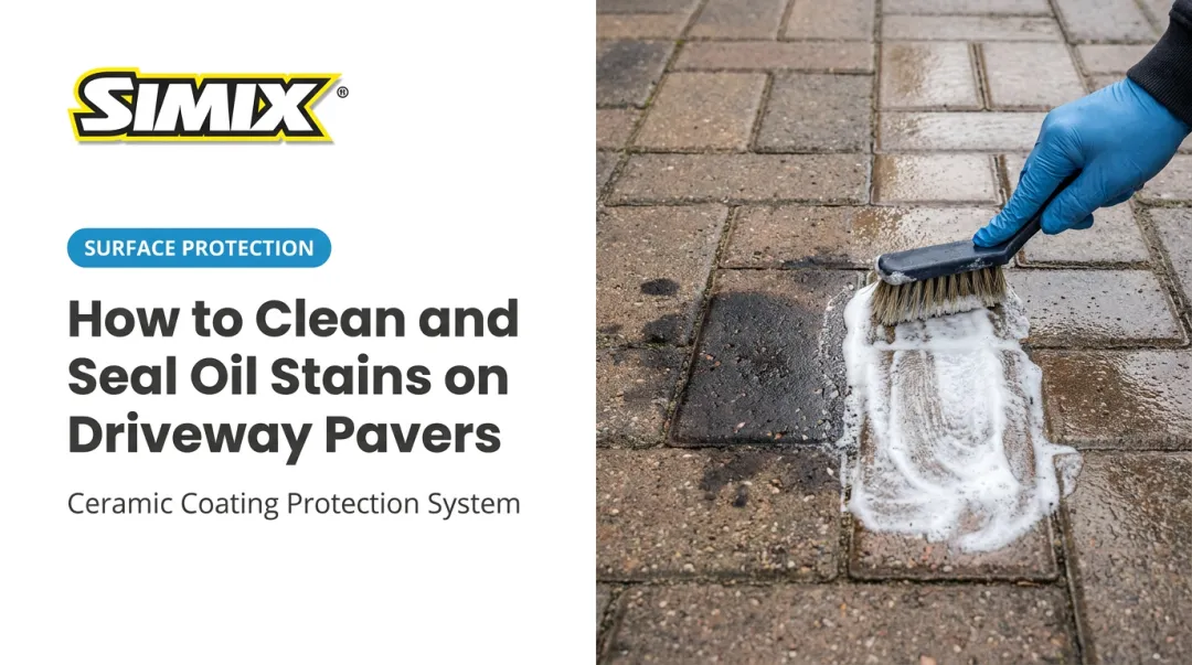 How to Clean and Seal Oil Stains on Driveway Pavers