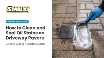 How to Clean and Seal Oil Stains on Driveway Pavers