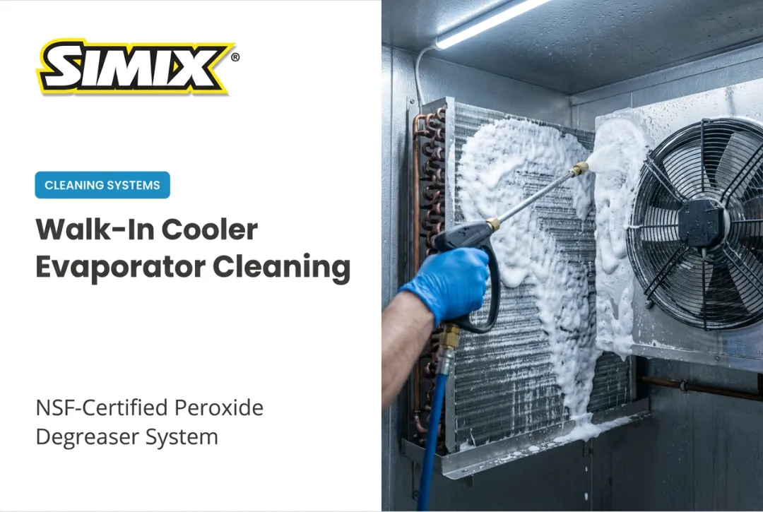 Walk-In Cooler Evaporator Cleaning