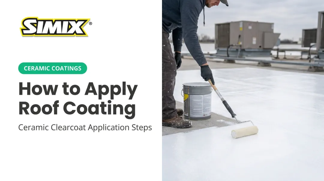 How to Apply Roof Coating