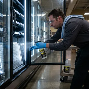Refrigeration Case Cleaning Services