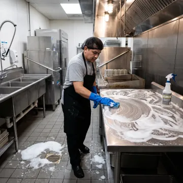 Dish Rooms & Prep Zones
