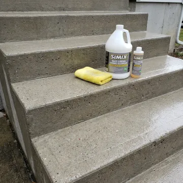 Coating Application Techniques for Concrete Steps